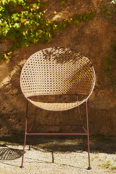 Rattan Chair With Metal Structure from Zara