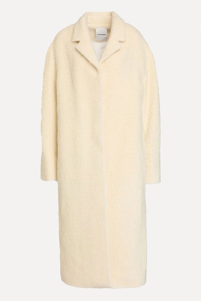 Wool & Cotton-Blend Bouclé Coat from Le 17 Septembre