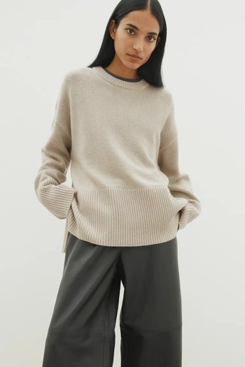 Cashmere-Blend Jumper