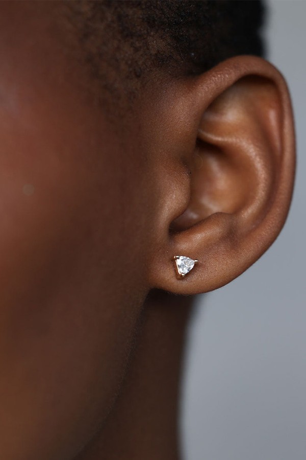 One In A Trillion 14k Gold Lab-Grown Diamond Earrings