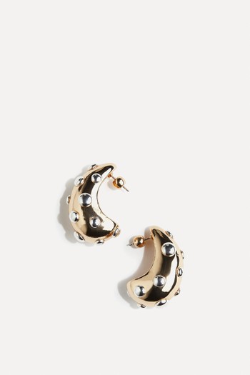 Studded Dome Earrings