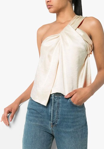 Manon One Shoulder Top from Nanushka