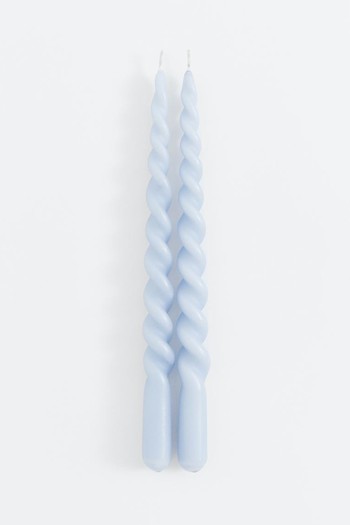 2-Pack Spiral Candles from H&M