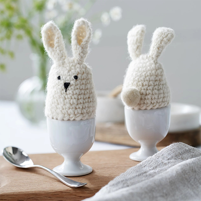 White Bunny Egg Cosies from The White Company