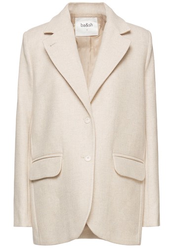 Bibi Wool-Blend Blazer from BA&SH