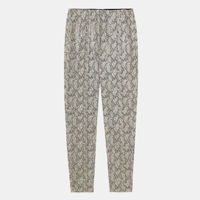 Similar - Snakeskin Print Leggings from Zara