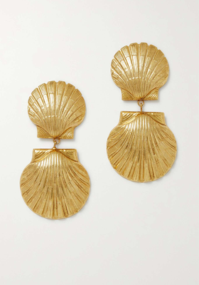 Kailini Gold-Tone Earrings from Jennifer Behr