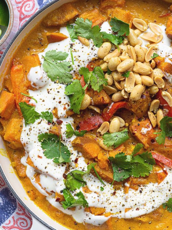 Sweet Potato, Lime & Red Pepper Curry