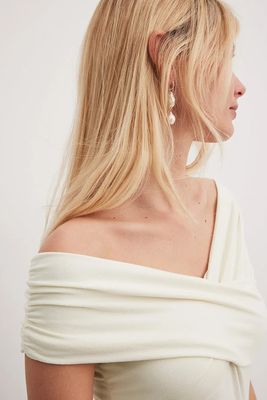 Off Shoulder Drape Body from NA-KD