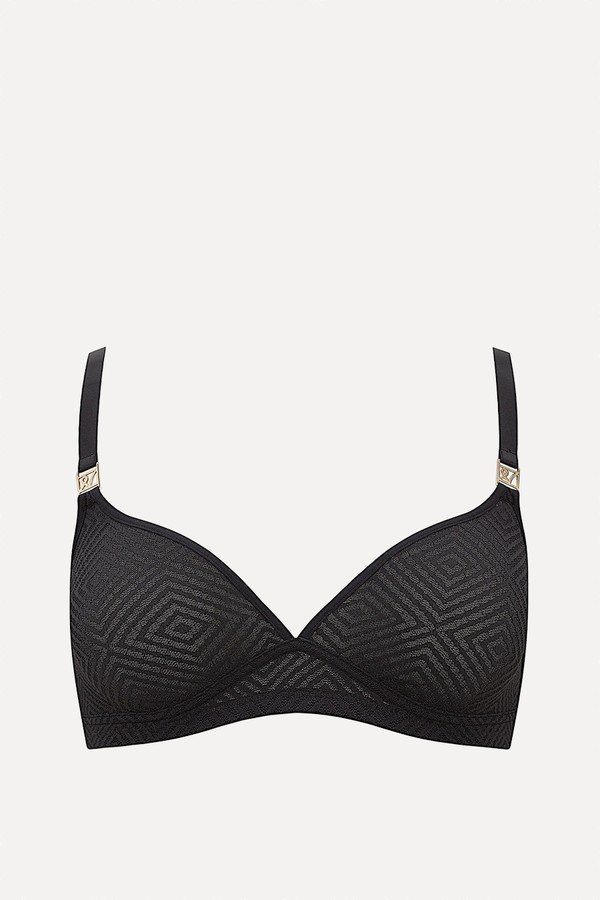 The Sheer Deco Lift Balcony Bra