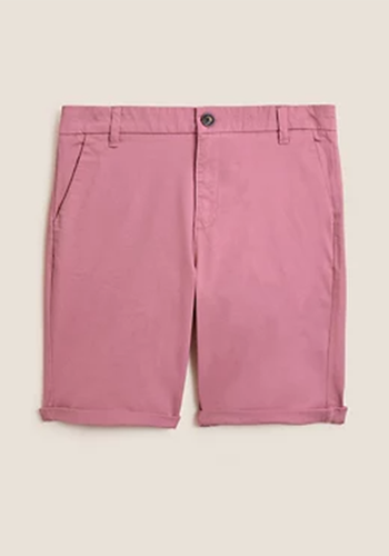 Cotton Rich Chino Shorts from Marks & Spencer