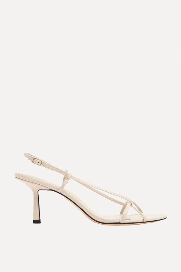 70mm Entwined Leather Sandals from Studio Amelia 