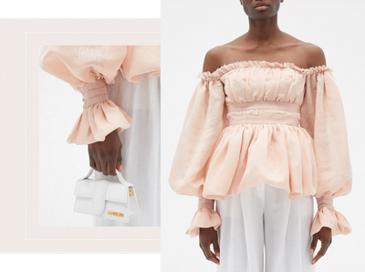 Divine Off-The-Shoulder Blouse, £305 | AJE