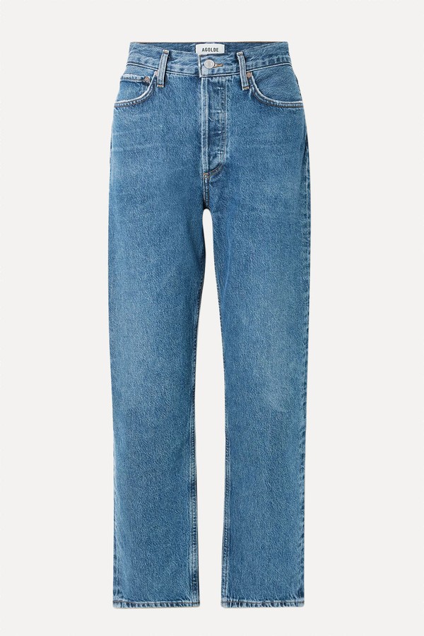 90s Mid-Rise Straight-Leg Jeans from Agolde