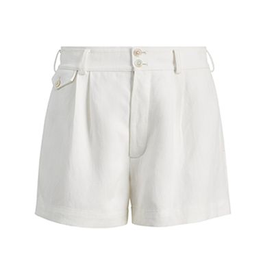 Linen High-Rise Short