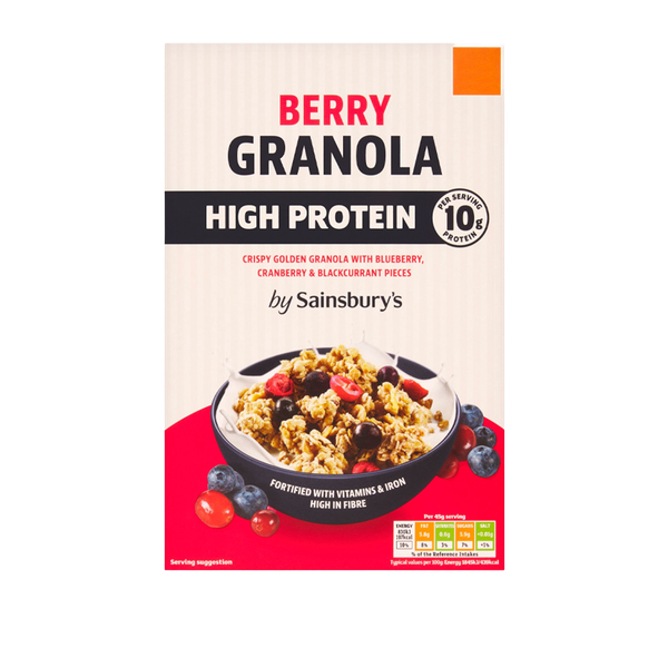 High Protein Berry Granola from Sainsbury's