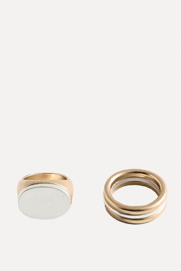 2-Pack Combined Rings from Mango