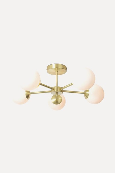 Globe Large Flush Pendant