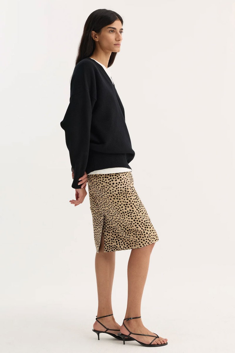 Pony Hair Pencil Skirt from Róhe