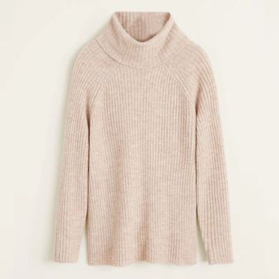 Ribbed Recycled Polyester Sweater from Mango