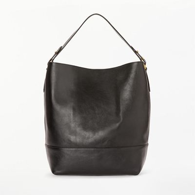 Sawyer Leather Large Contrast Colour Tote Bag from John Lewis & Partners