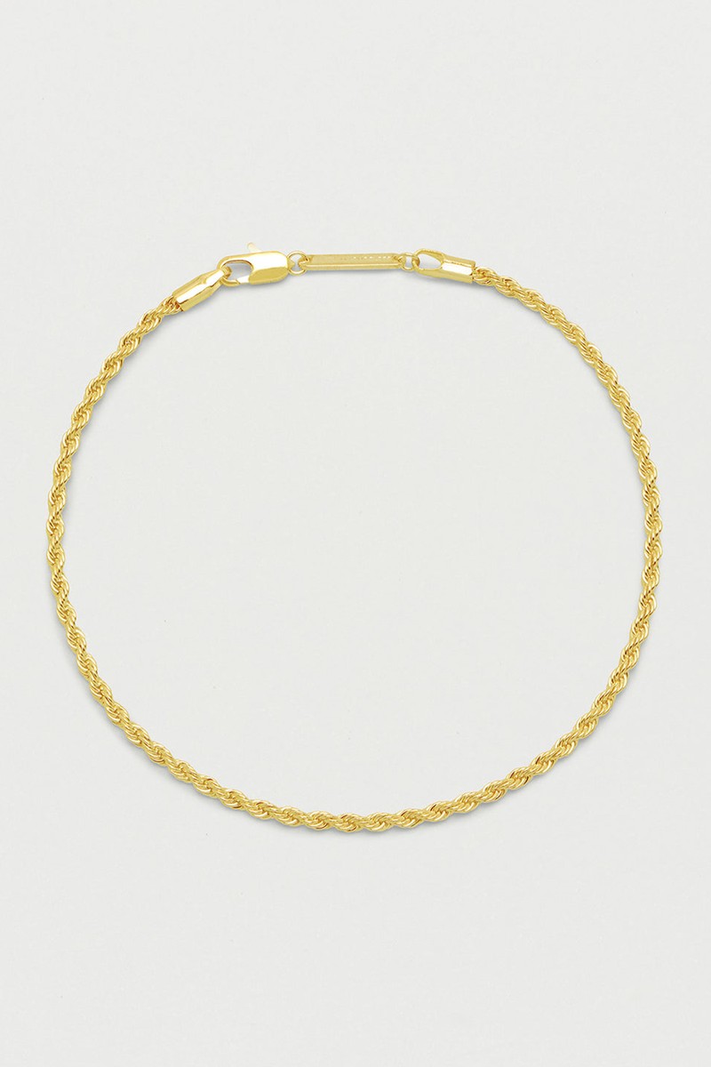 Chunky Rope Chain Anklet from Estella Bartlet