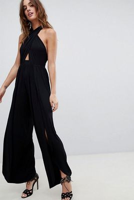 Cross Front Jumpsuit from Asos