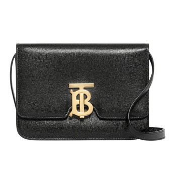 Small Grainy Leather TB Bag from Burberry 