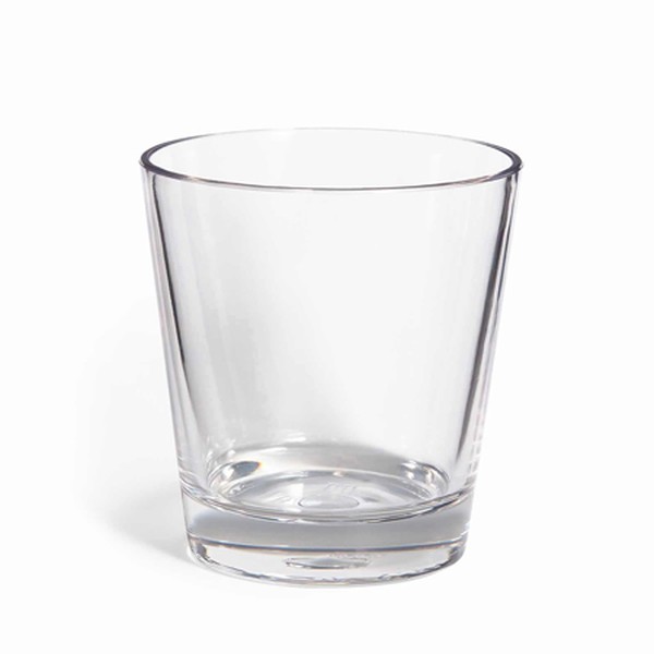 Cabana Acrylic Double Old Fashioned Glass