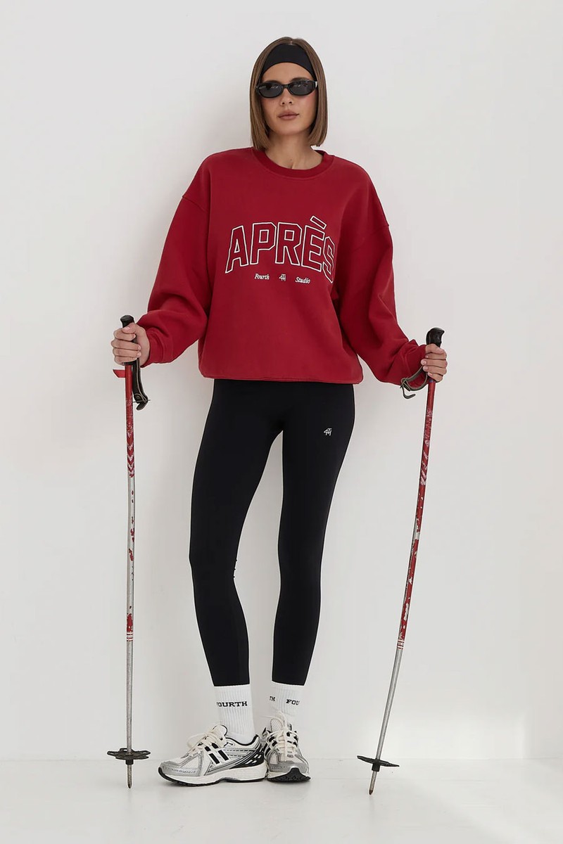 Freya Apres Slogan Oversized Sweatshirt from 4th & Reckless