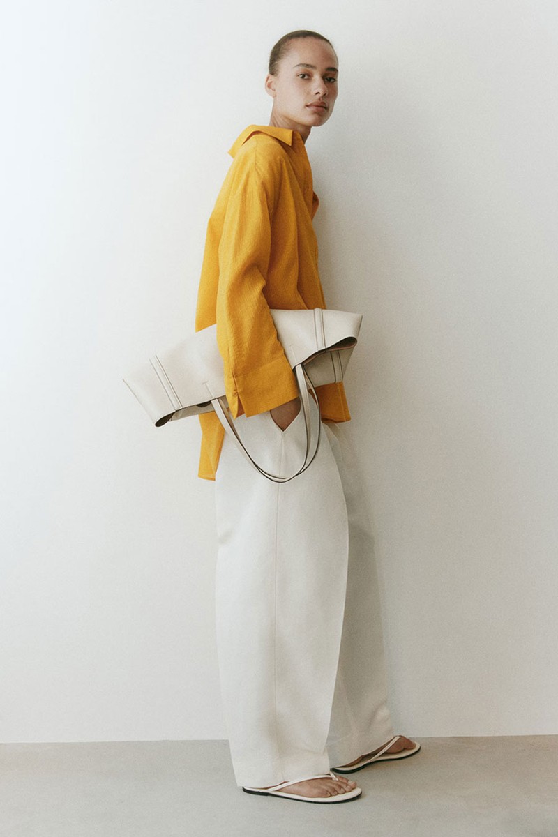 Oversized Crinkled Shirt