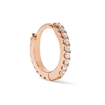 18-karat Rose Gold Diamond Earring