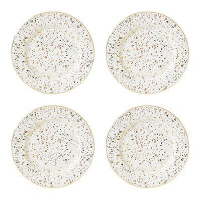 Doolittle Splatter Tea Plates from Bombay Duck