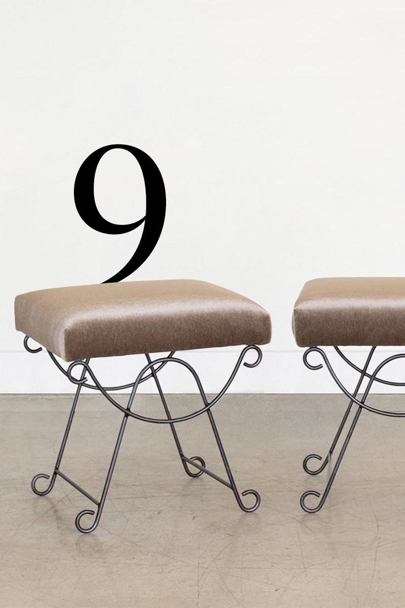 Panoplie Iron Loop Stool from 1st Dibs