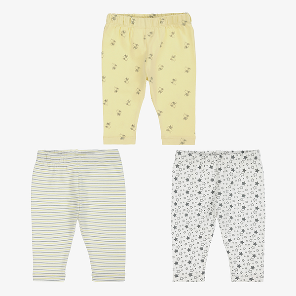 Yellow Leggings (3 Pack)