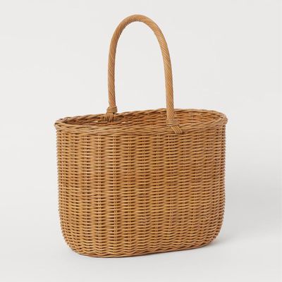 Braided Basket With Handle from H&M