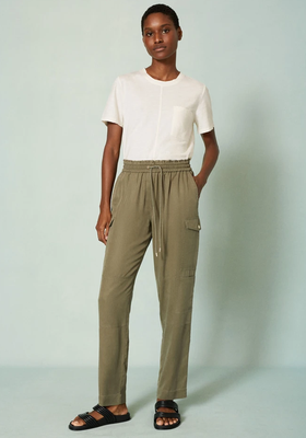 Pull-On Tapered Cargo Trouser from Me+Em