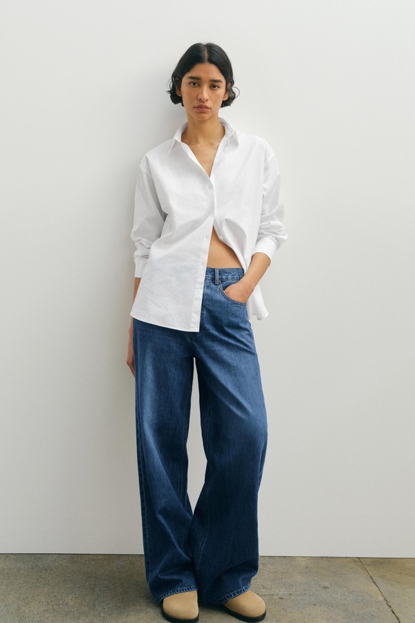 Katie Oversized Straight Leg Jeans from Hush