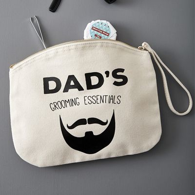 Personalised Daddys Grooming Essentials Pouch