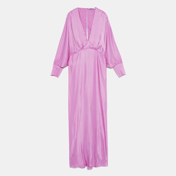 Satin Dress from Zara