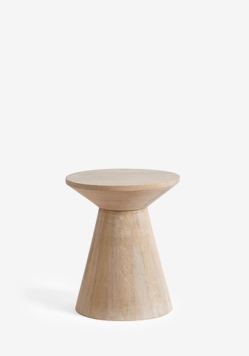 Natural Mango Wood Side Table