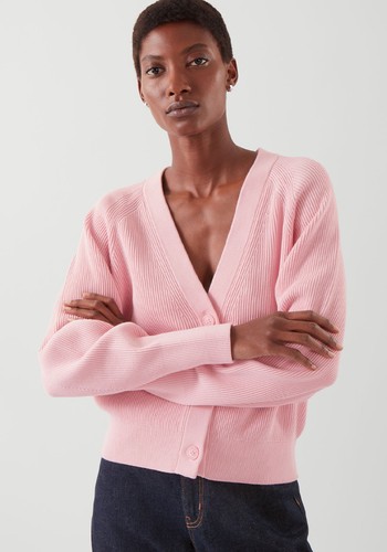 Ribbed Knit Cardigan