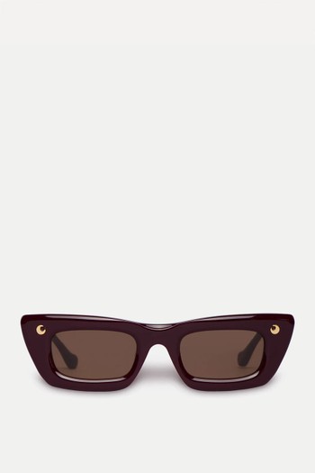 Londyn Oversized Cat-Eye Sunglasses from Nanushka