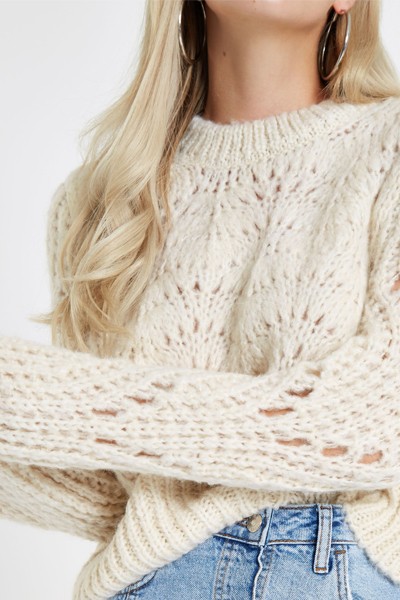 Cream Knit Jumper