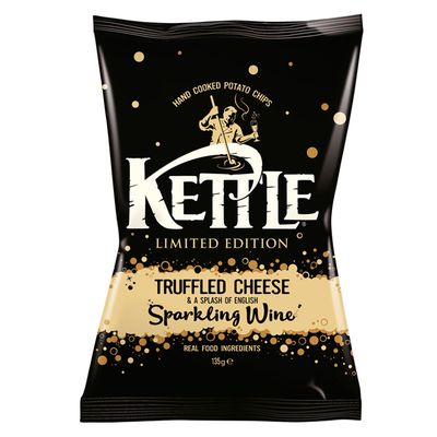 Truffle Cheese & Splash of English Sparkling Wine from Kettle Chips