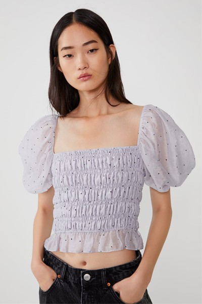 Voluminous Organza Top from Zara