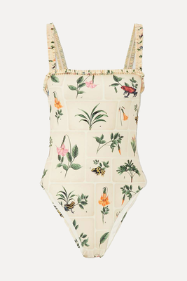 Limòn Printed Recycled Swimsuit from Agua By Agua Bendita