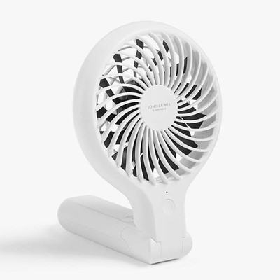 Handheld & Foldable Desk Fan from John Lewis & Partners