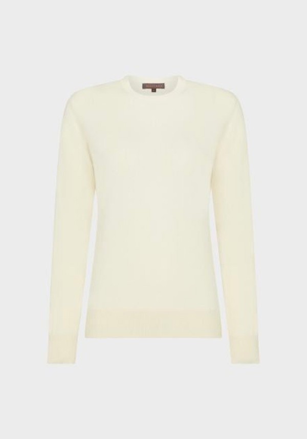Cashmere Mix Classic Crew Neck Jumper