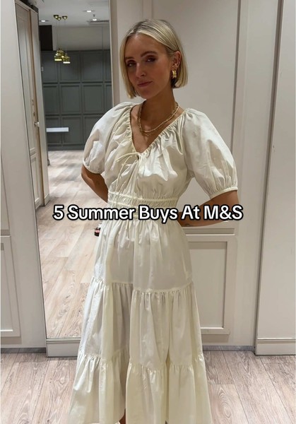 Next up in our 5 Finds series, Polly heads to M&S in search of some underrated summer pieces – save for your next visit…